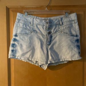 High Waisted Jean Shorts